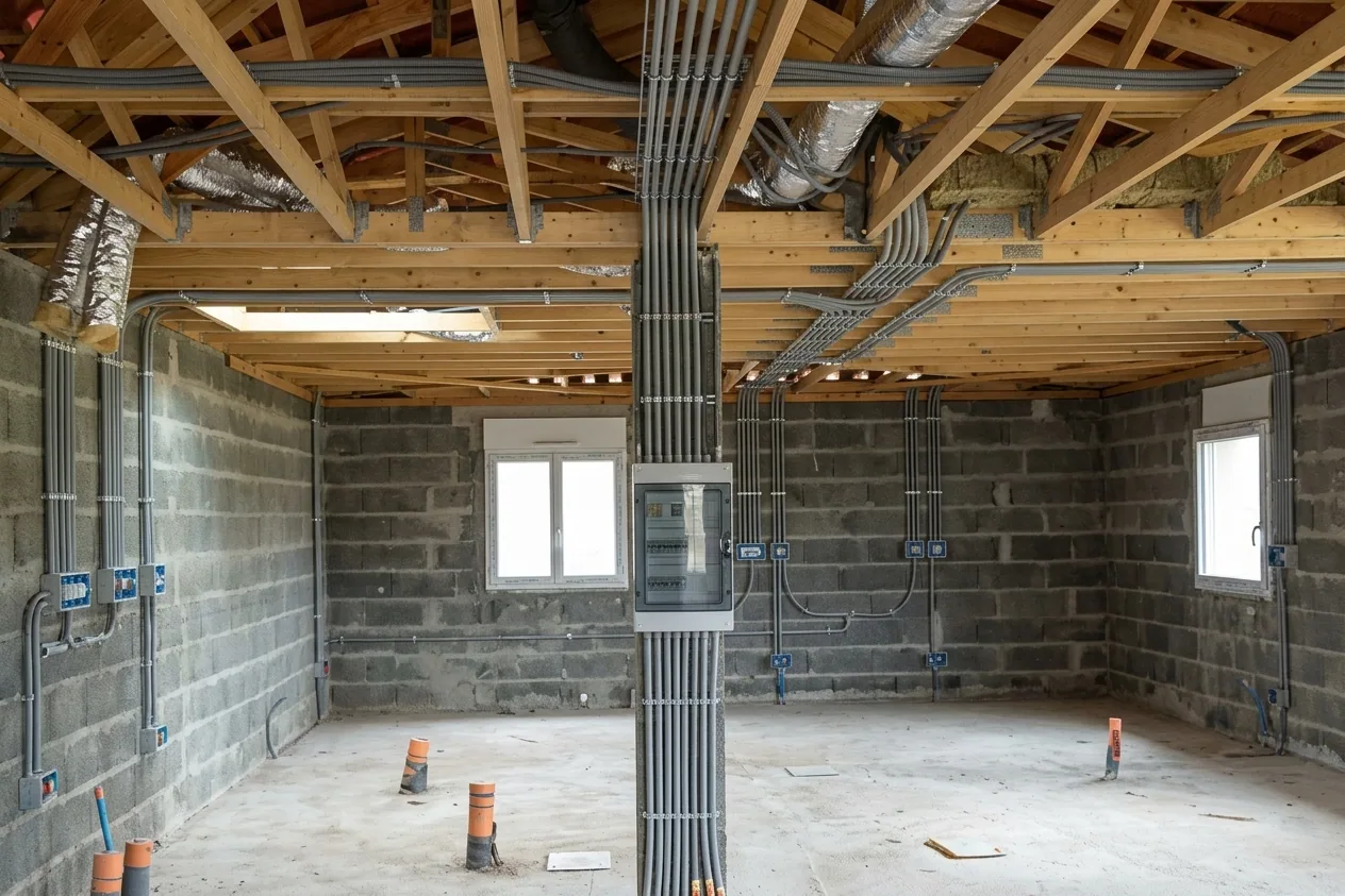 Installation électrique neuve et rénovation à Agde — après (chantier 3)